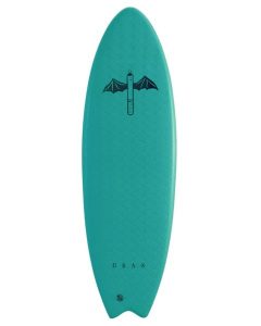 Drag surf dart foam board