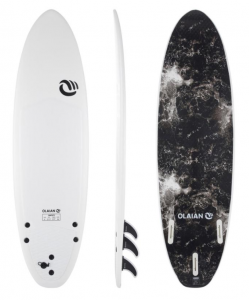 Olaian 900 6' foam surfboard review 