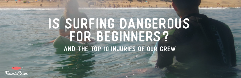 is surfing dangerous for beginners