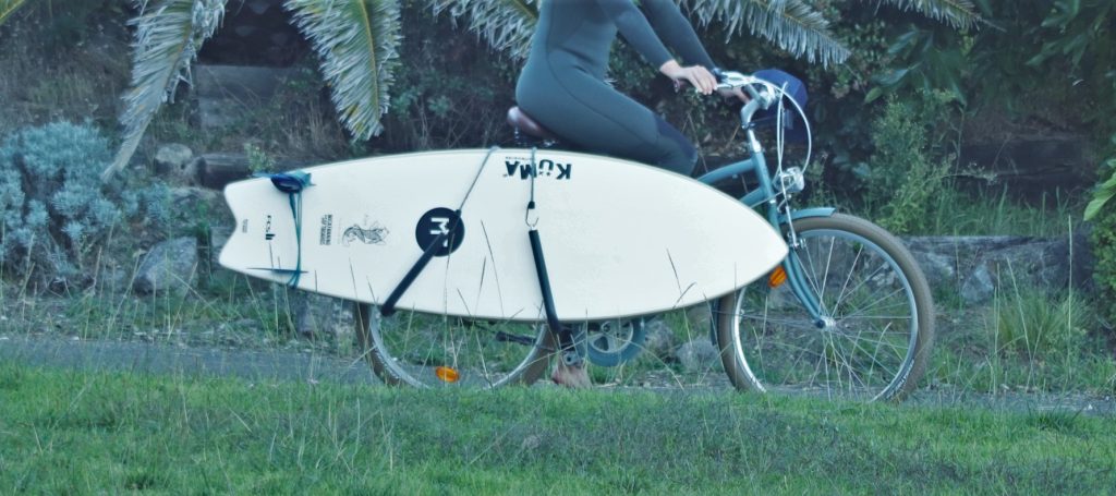 Surfboard bike on sale rack reviews